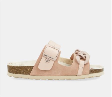 Sandalias bio eslabones rosa