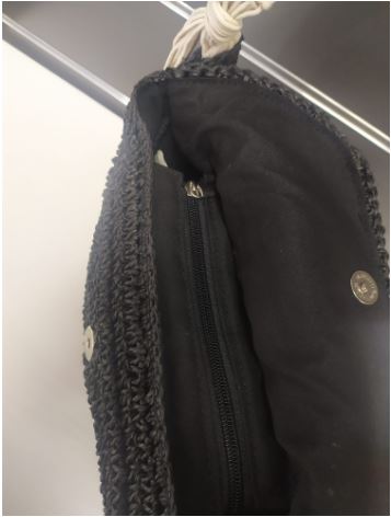 Bolso de rafia de Kbas