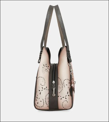 Bolso de hombro Peace & Love rosa