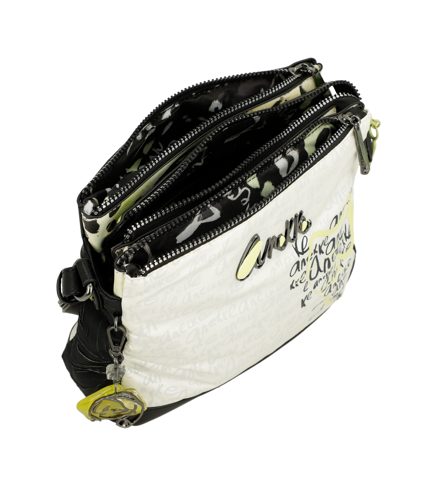 Bandolera estampada 3 compartimentos Nature Towanda