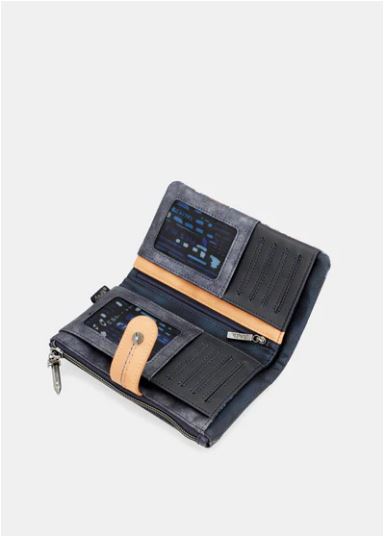 Billetero grande flexible RFID Nagare de Anekke