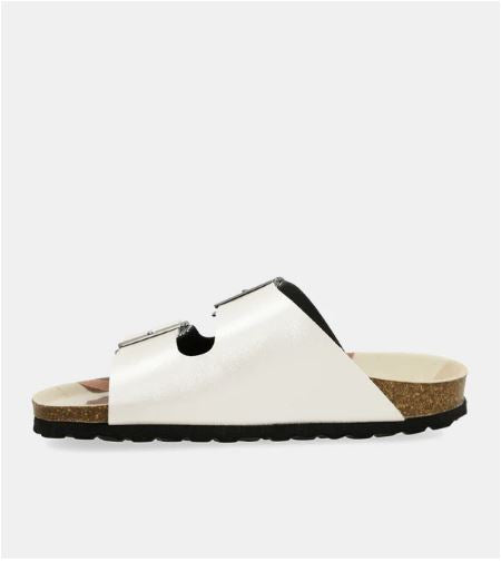 Sandalias bio blancas Lunares
