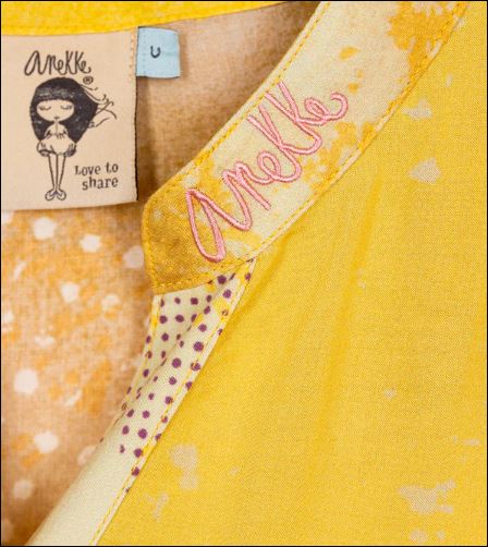 Vestido camisero amarillo