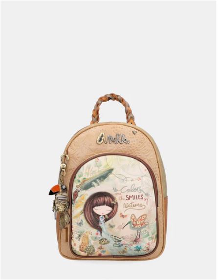 Mochila con bolsillo frontal Amazonia de Anekke