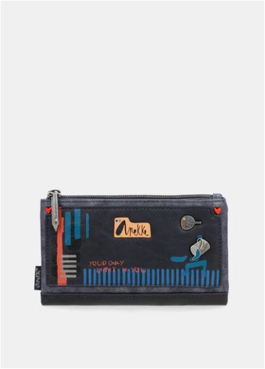 Billetero grande flexible RFID Nagare de Anekke