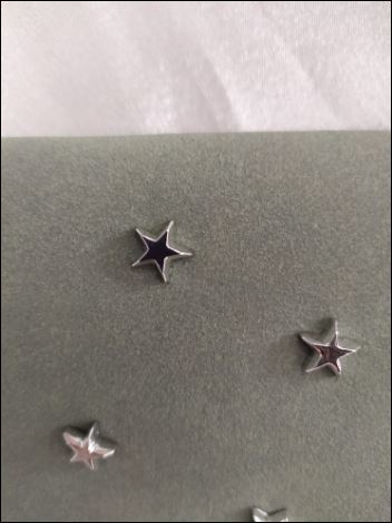 Bolso de mano con estrellas