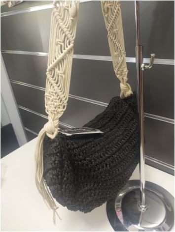 Bolso de rafia de Kbas