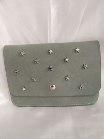 Bolso de mano con estrellas