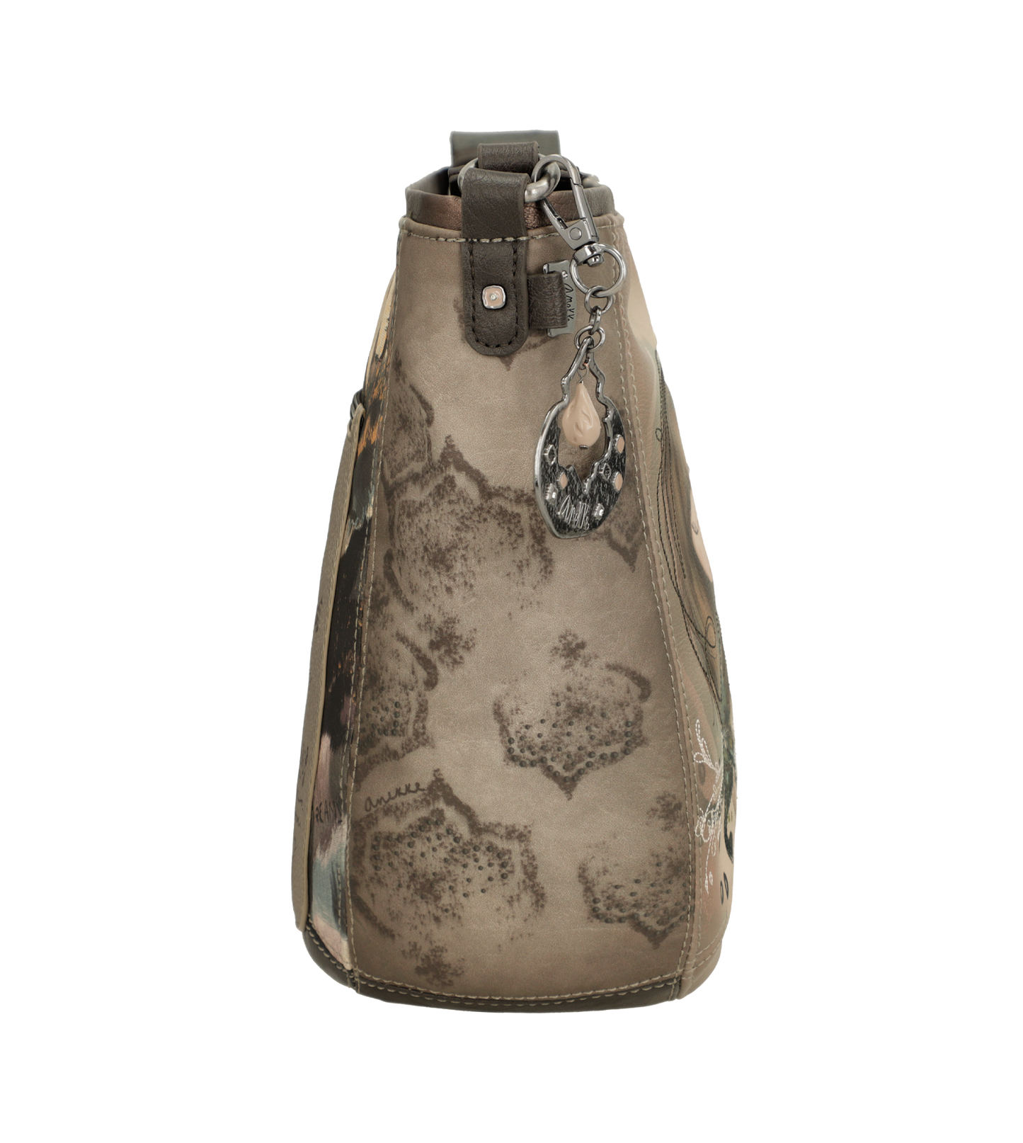 Bandolera mediana ovalada Real de Anekke