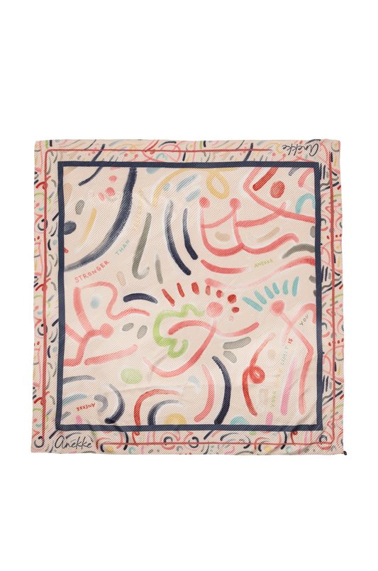 Pañuelo plisado Olimpia de Anekke