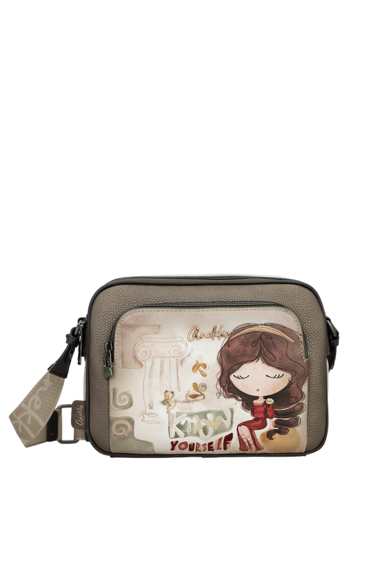 Bandolera con bolsillo frontal Muse de Anekke