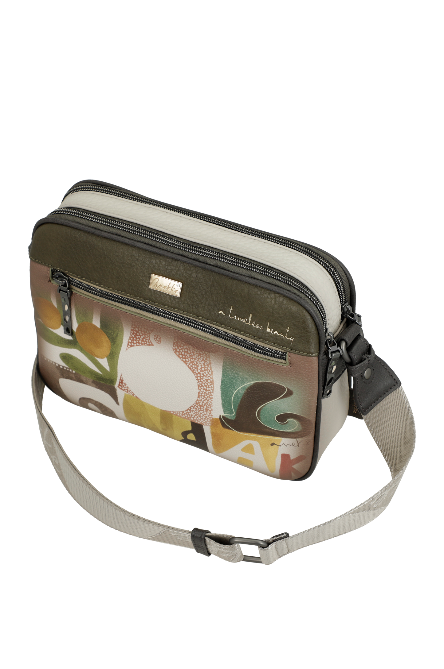 Bandolera con bolsillo frontal Muse de Anekke