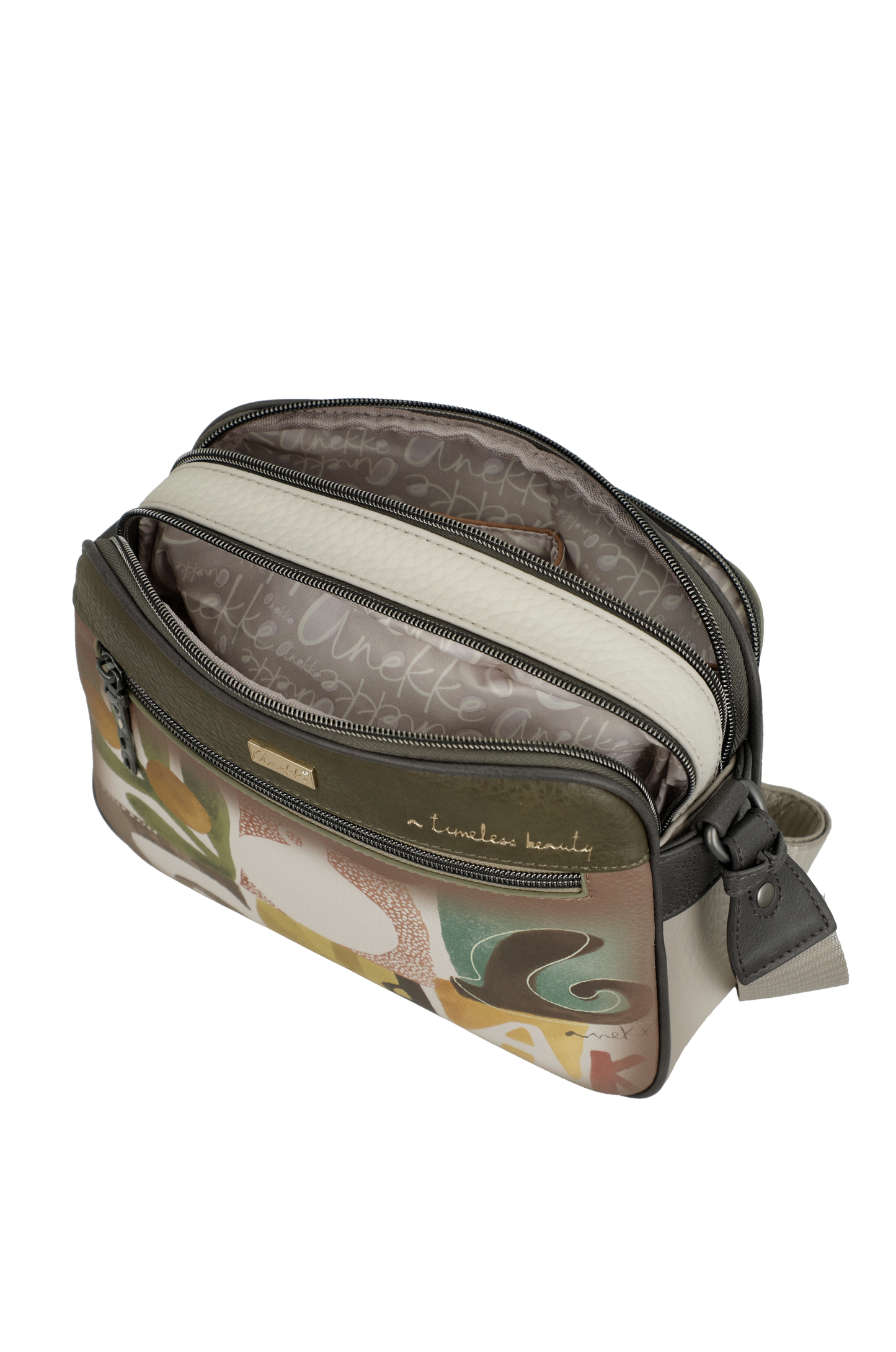 Bandolera con bolsillo frontal Muse de Anekke