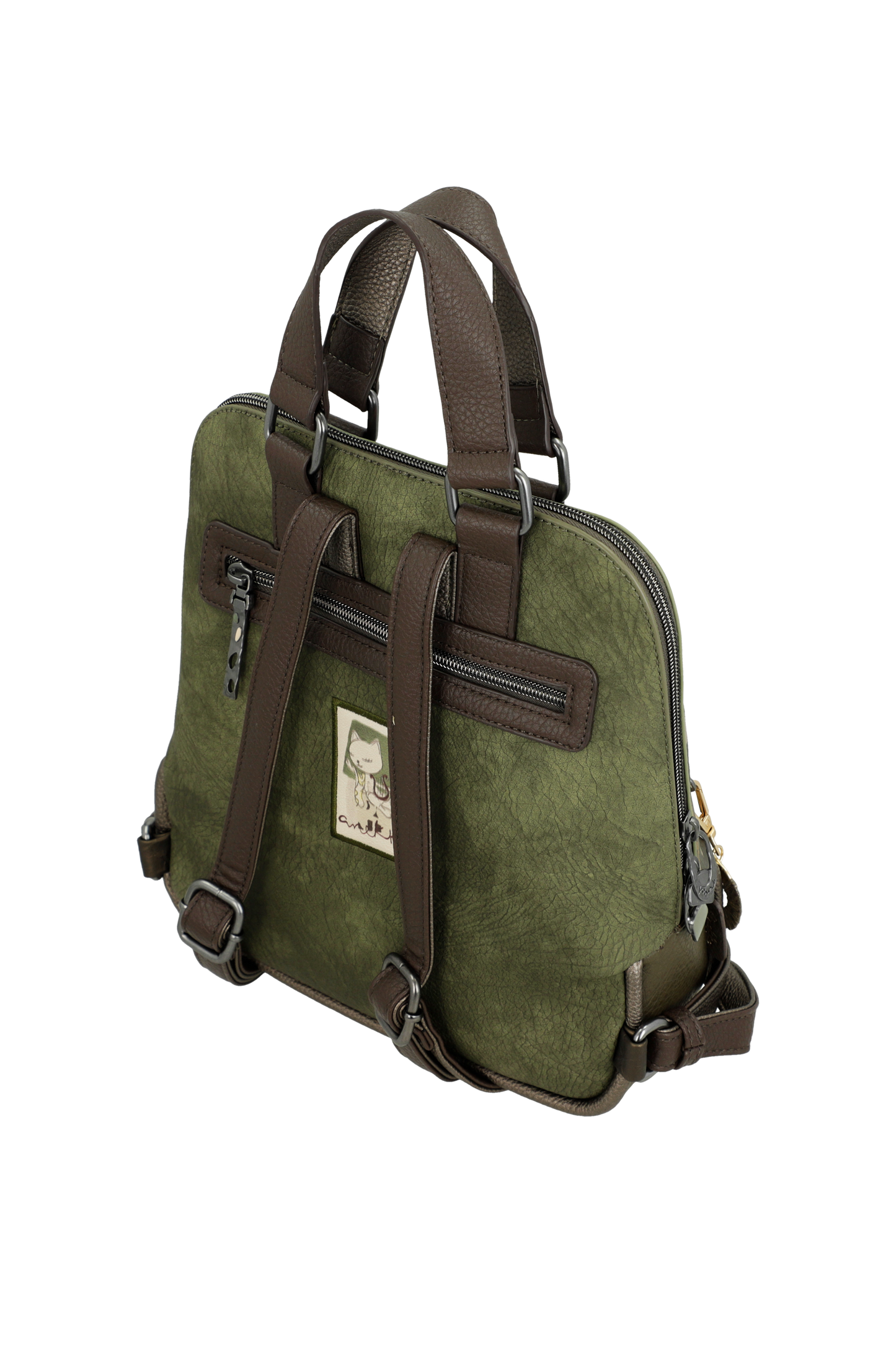 Mochila estampada con asa corta Amphora de Anekke