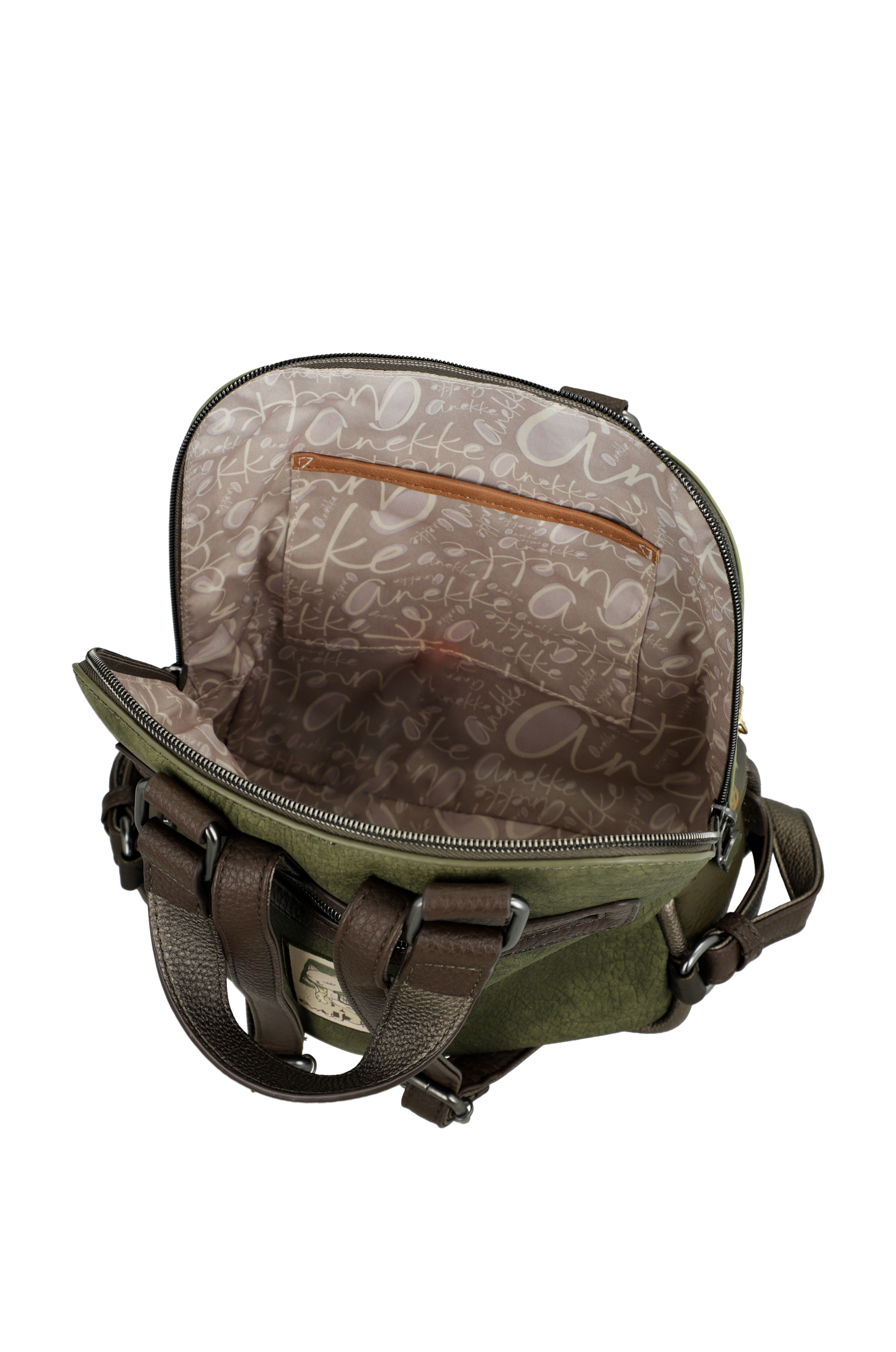 Mochila estampada con asa corta Amphora de Anekke