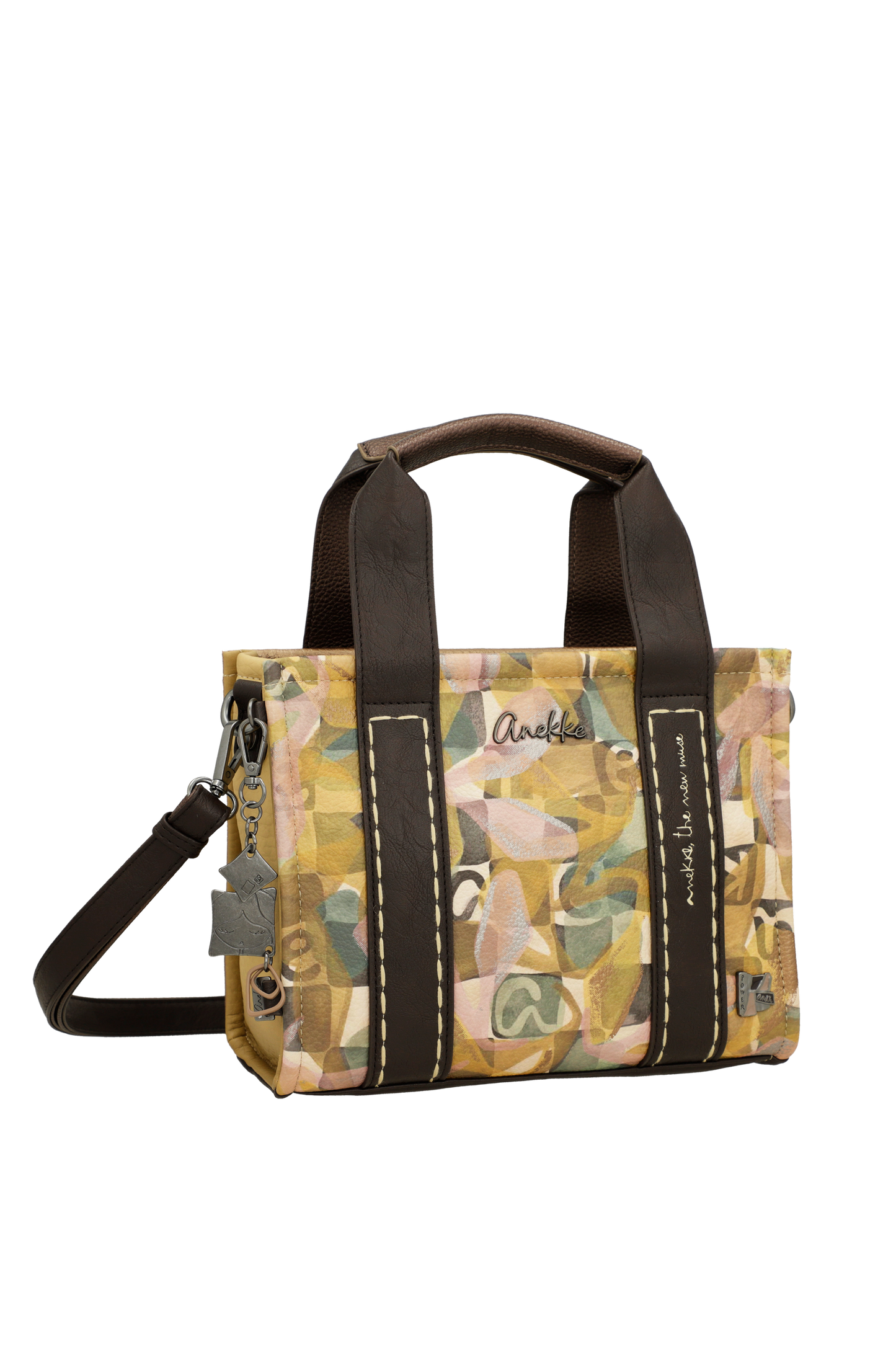 Bolso con dos asas y bandolera Bloom de Anekke