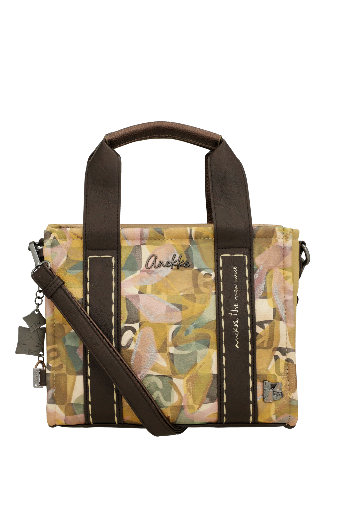 Bolso con dos asas y bandolera Bloom de Anekke