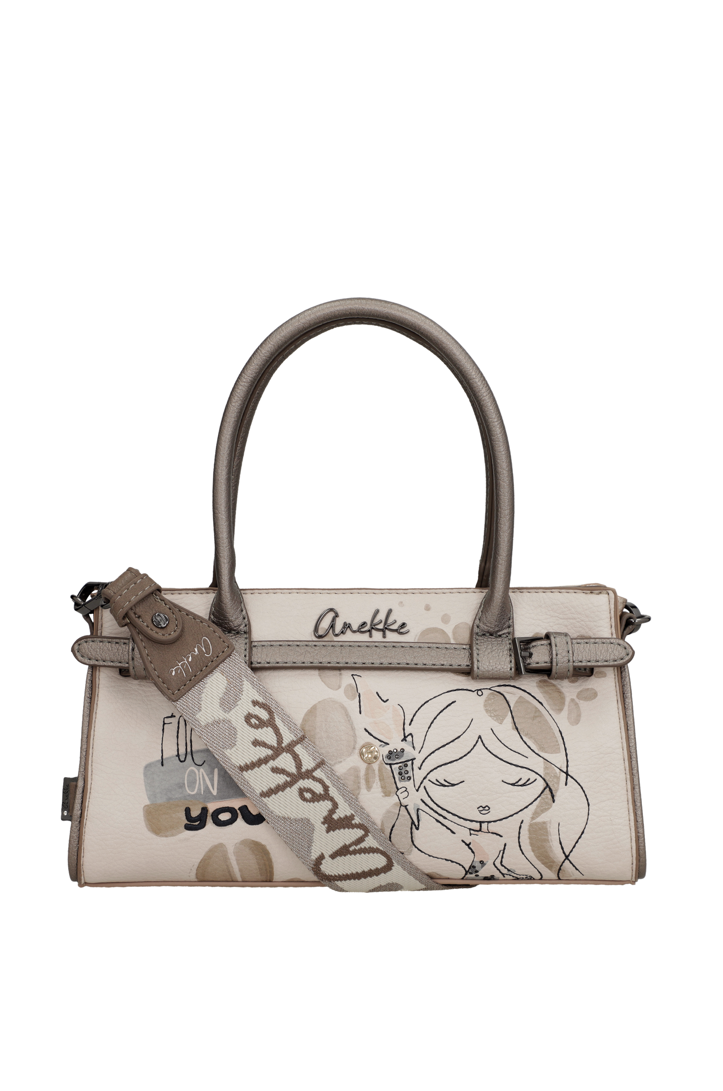 Bolso de dos asas y bandolera Olympia de Anekke