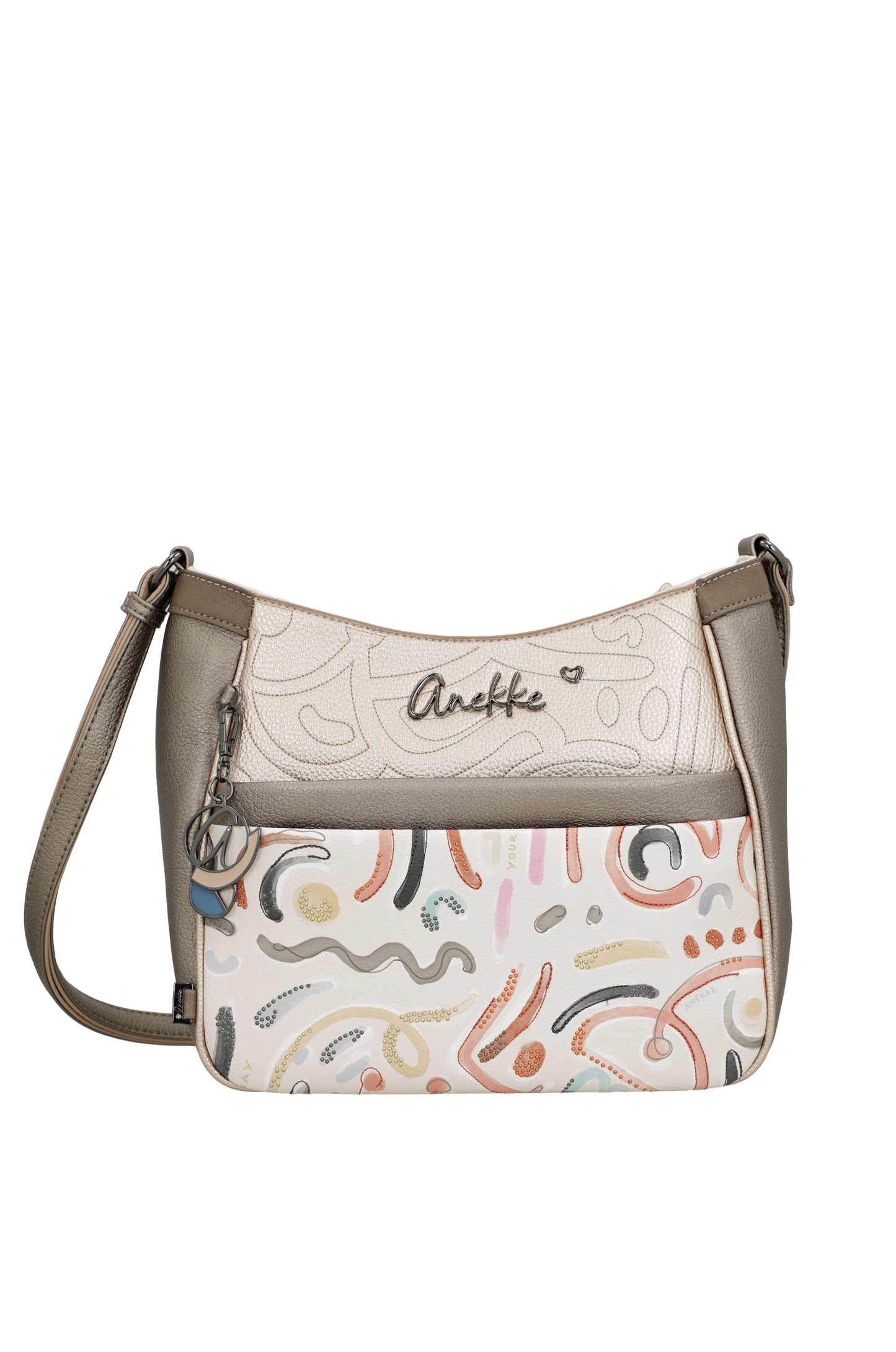 Bandolera estampada Olympia de Anekke