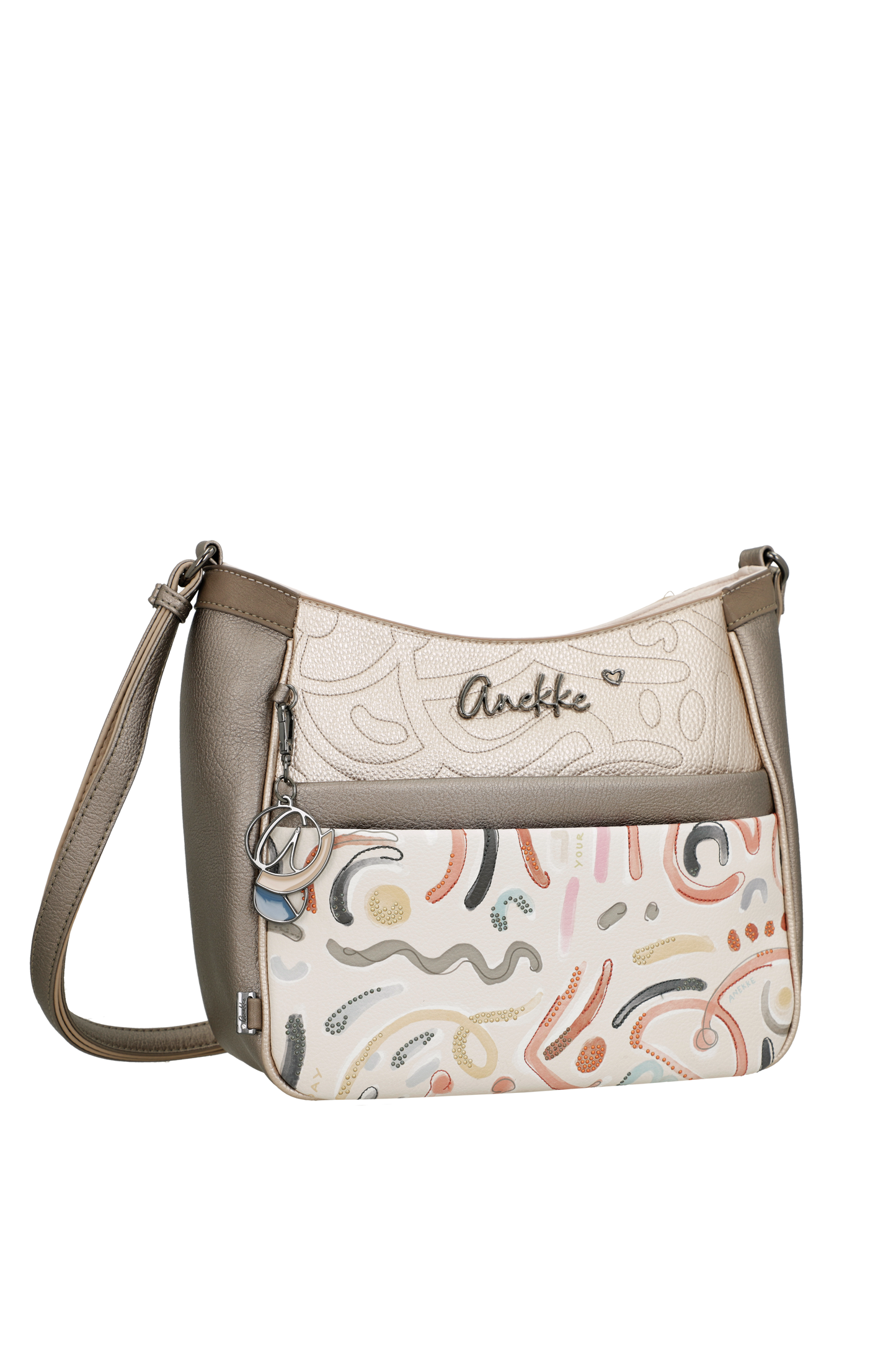 Bandolera estampada Olympia de Anekke