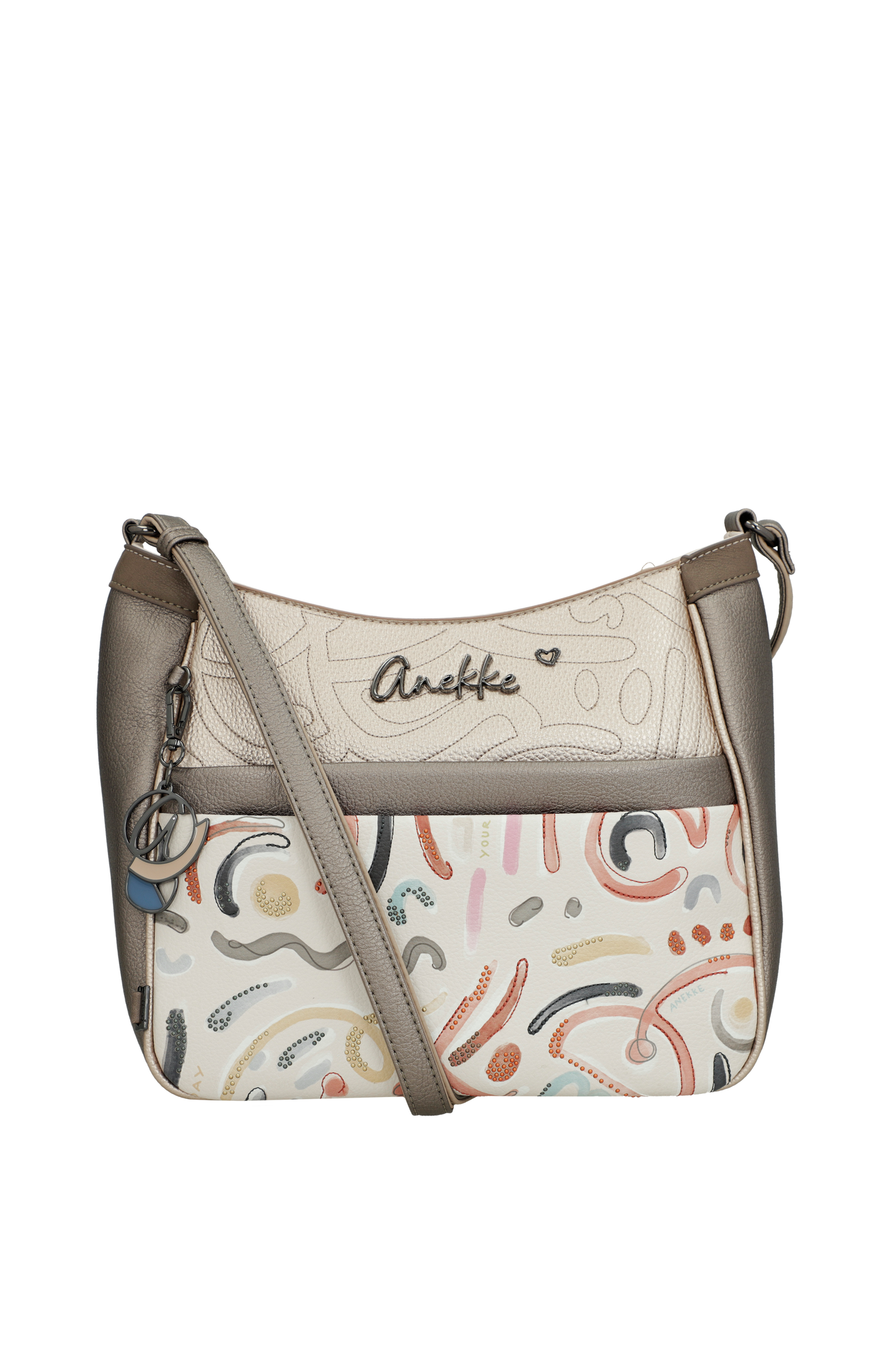 Bandolera estampada Olympia de Anekke