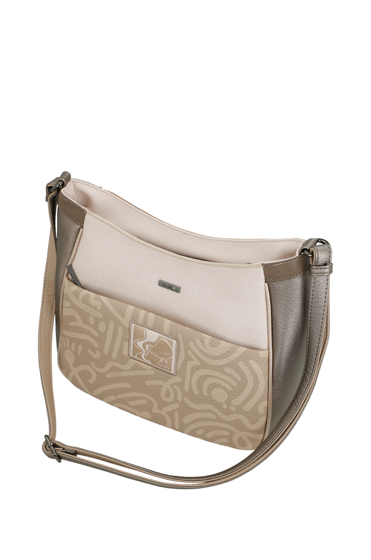 Bandolera estampada Olympia de Anekke