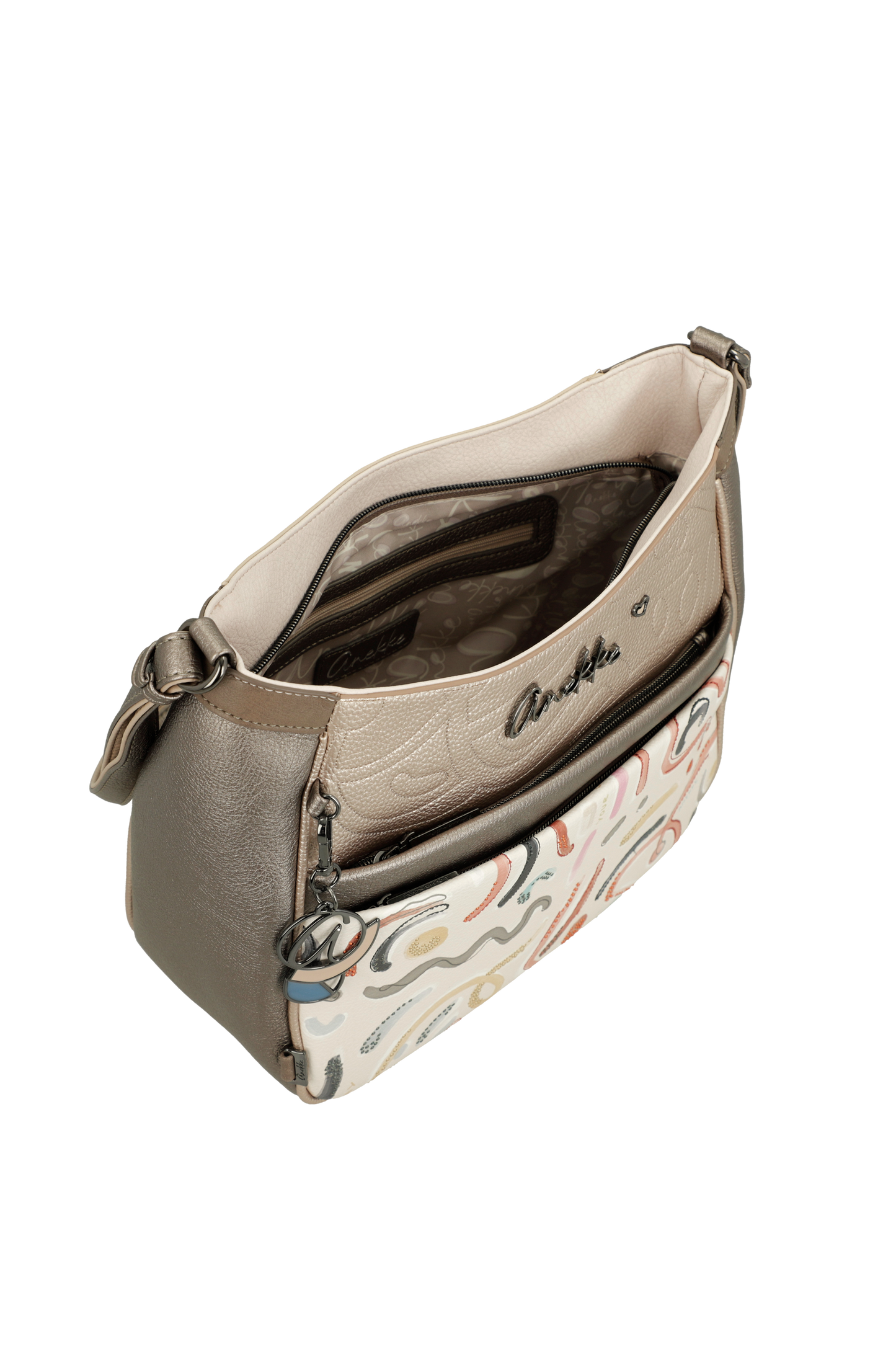 Bandolera estampada Olympia de Anekke