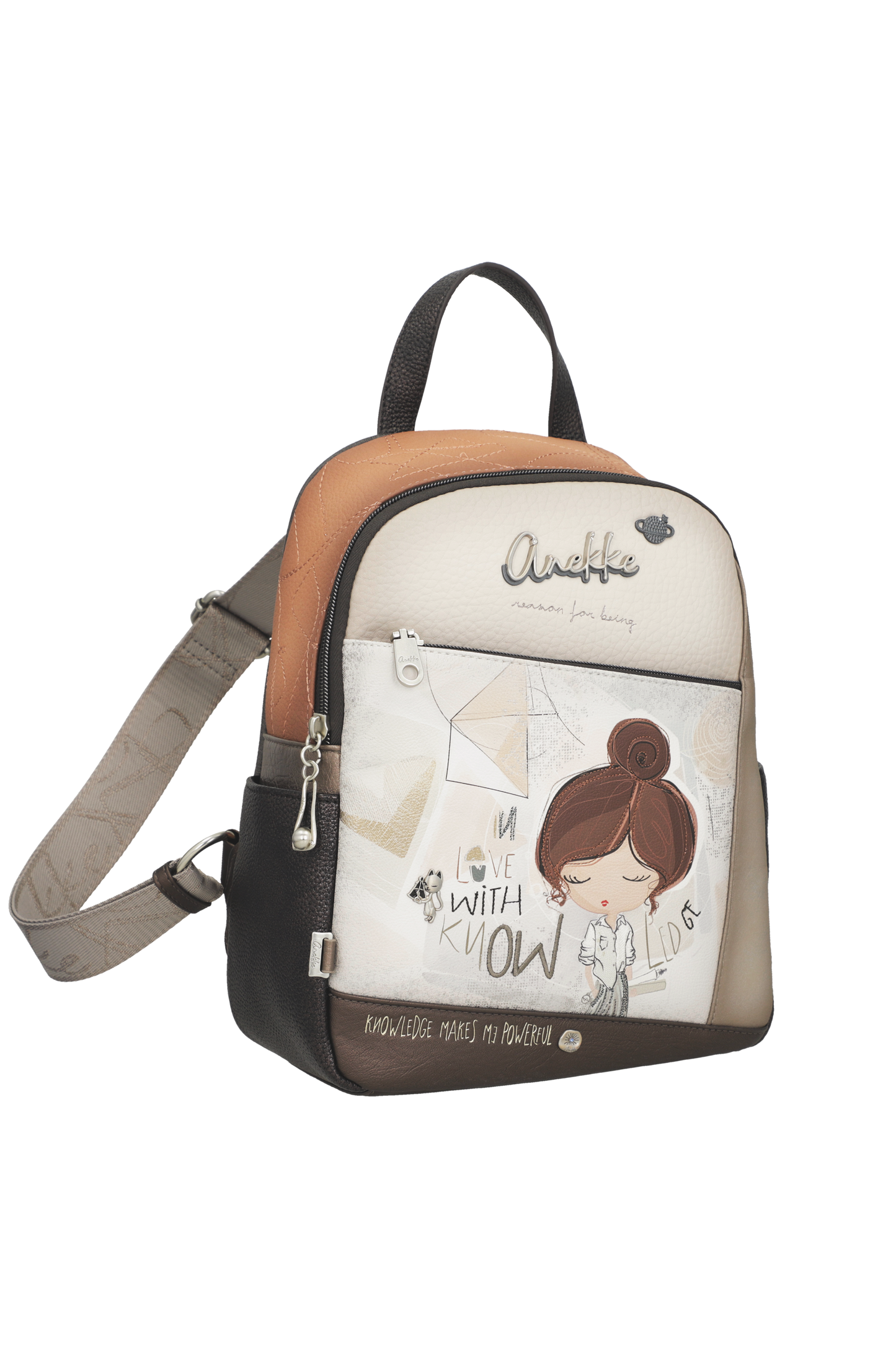 Mochila estampada Sophia de Anekke