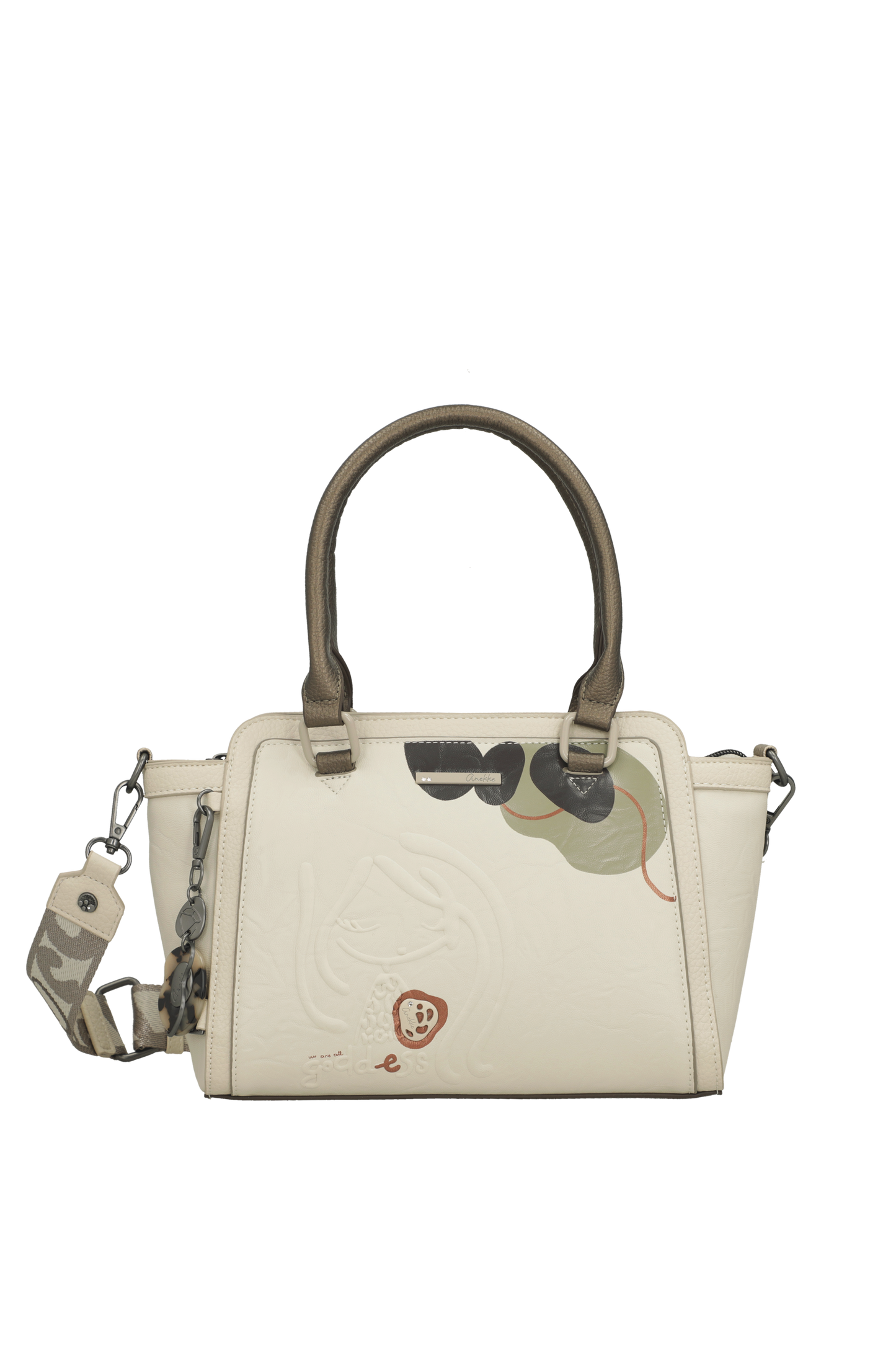 Bolso de asas cortas y bandolera Gaia de Anekke