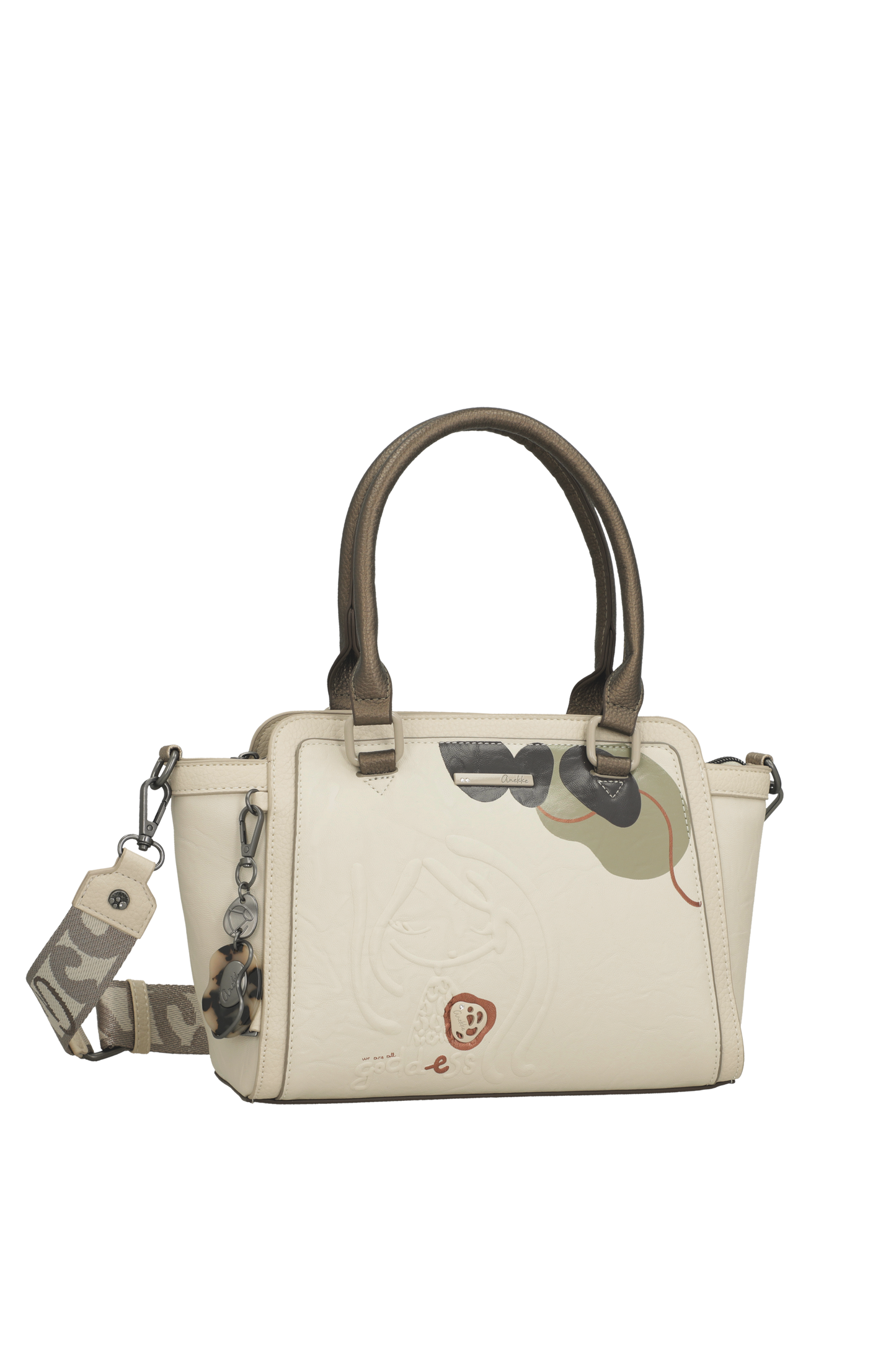 Bolso de asas cortas y bandolera Gaia de Anekke