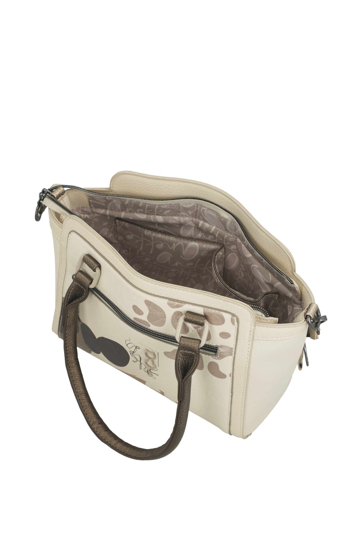 Bolso de asas cortas y bandolera Gaia de Anekke