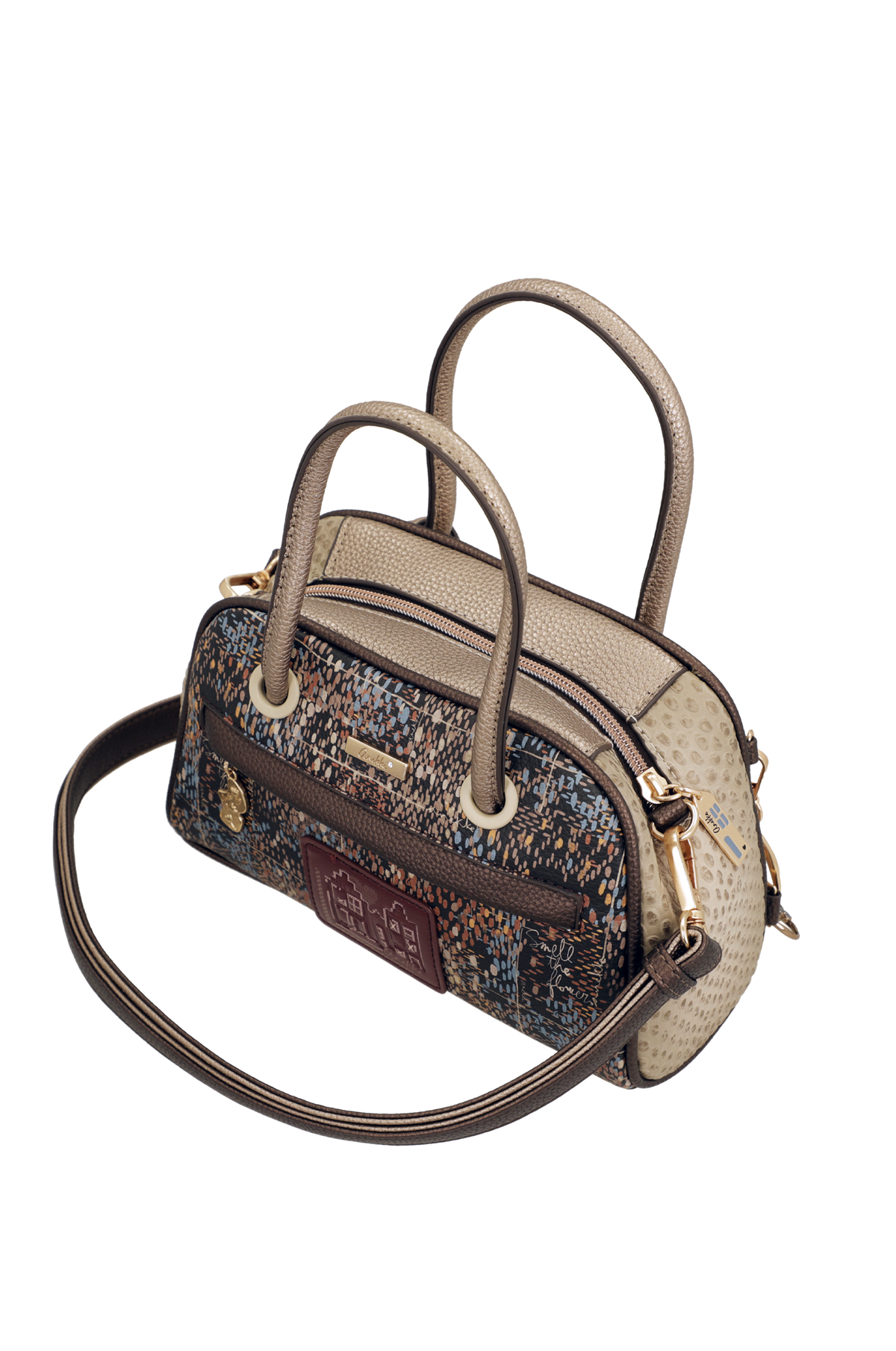Bolso de asa corta pequeño Tulip