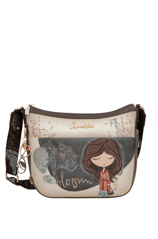 Bolso bandolera mediana Tulip