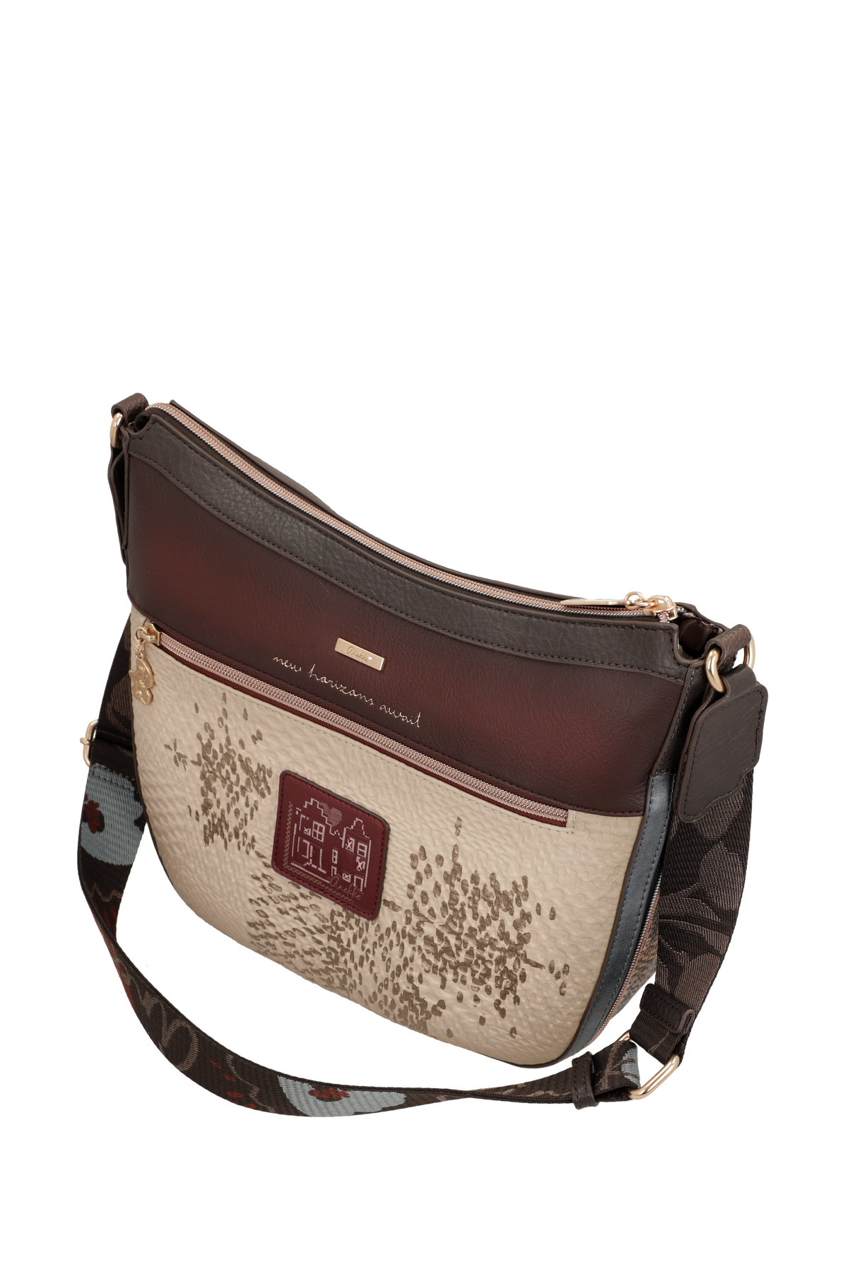 Bolso bandolera mediana Tulip