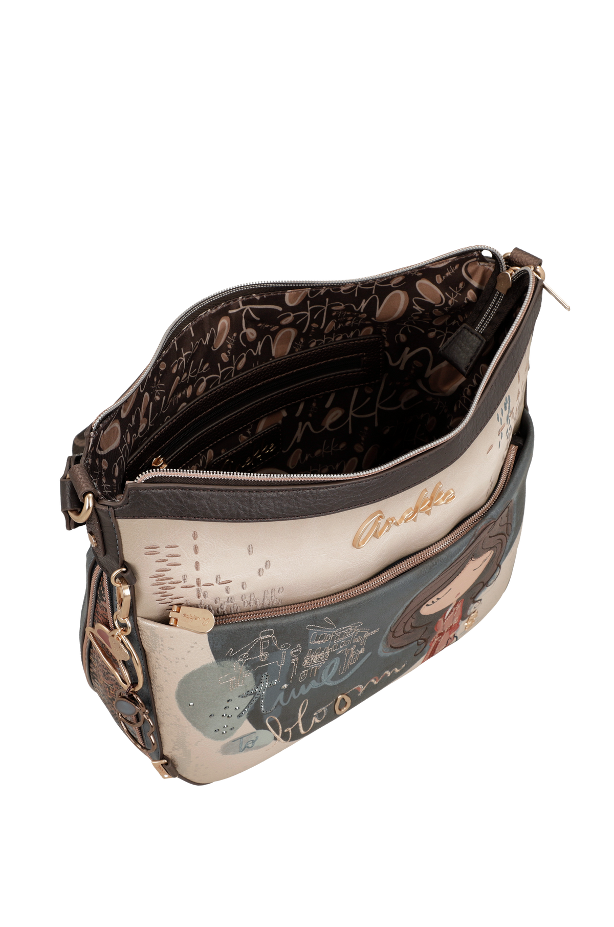 Bolso bandolera mediana Tulip