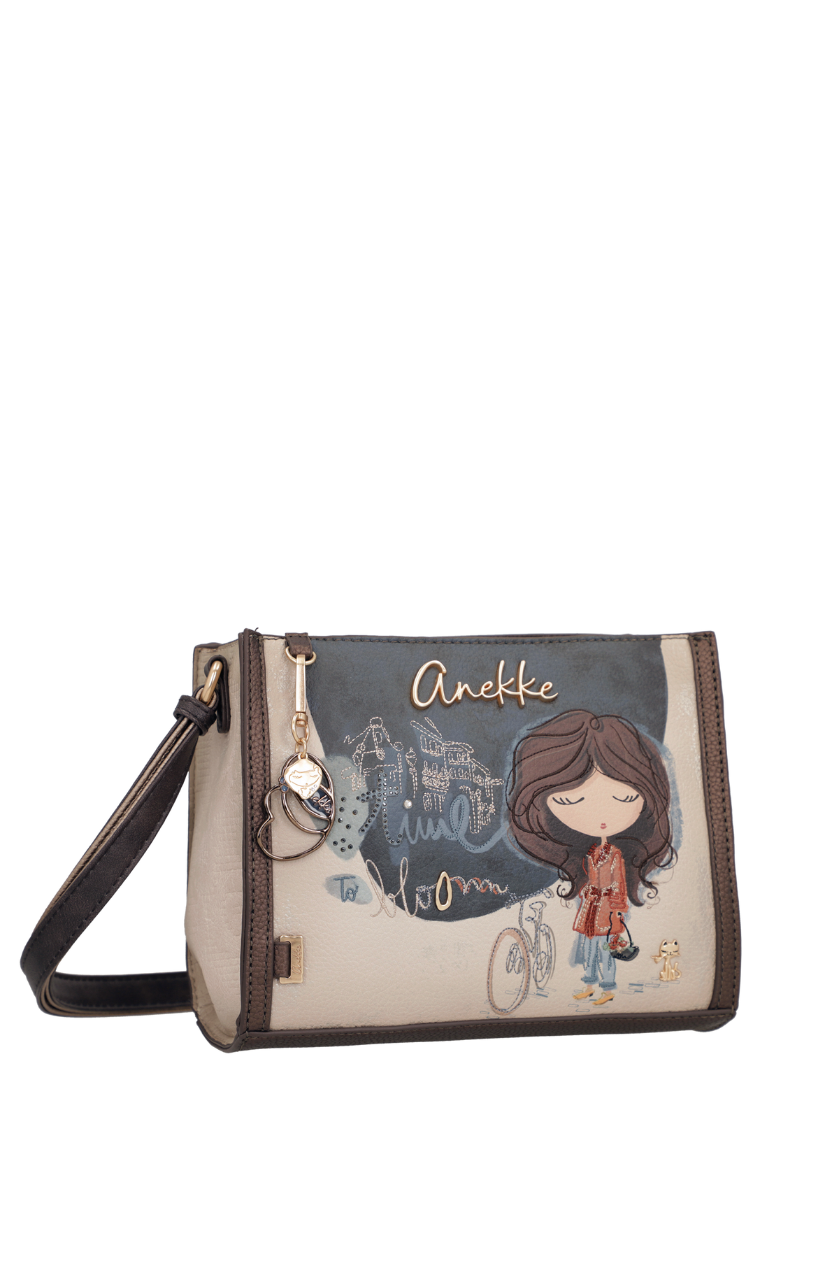 Bandolera estampada Tulip de Anekke