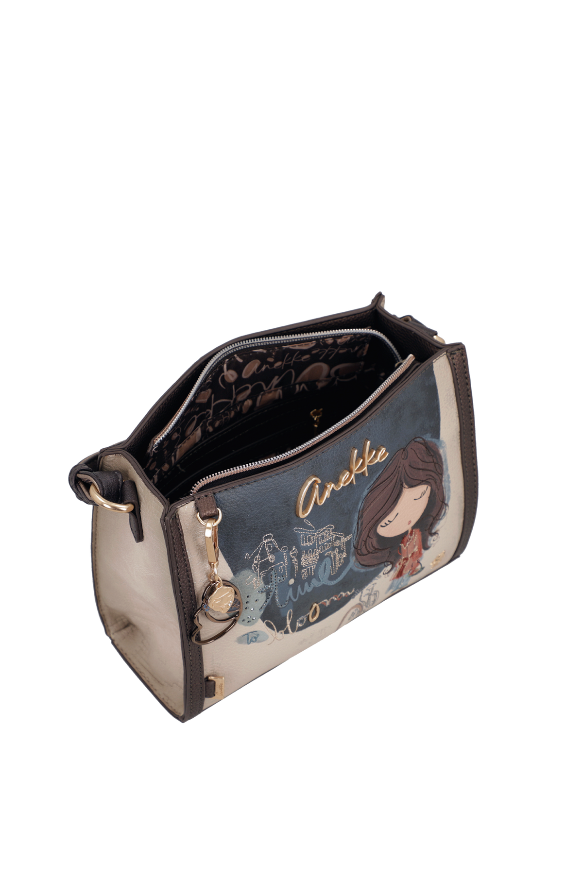 Bandolera estampada Tulip de Anekke