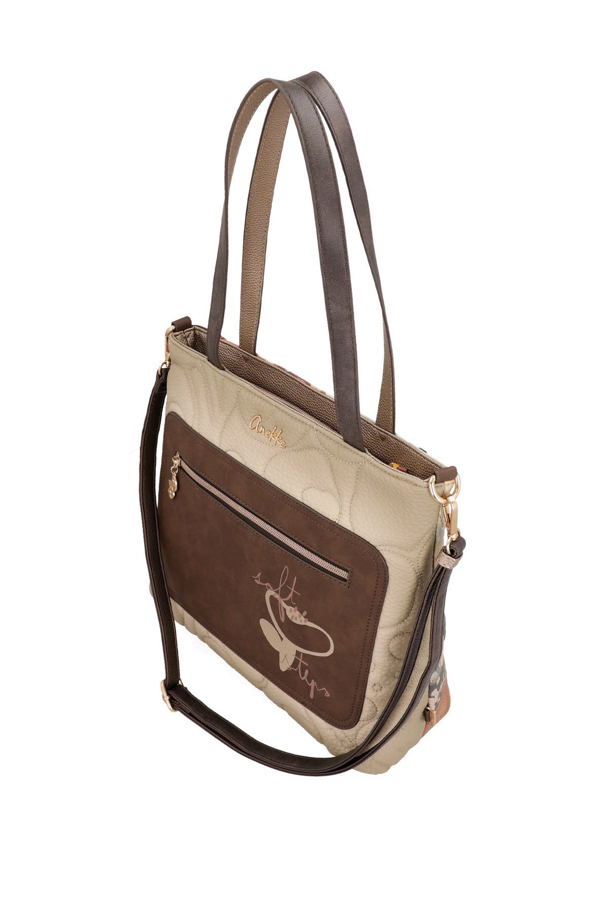 Bolso de hombro cuadrado Blossom de Anekke