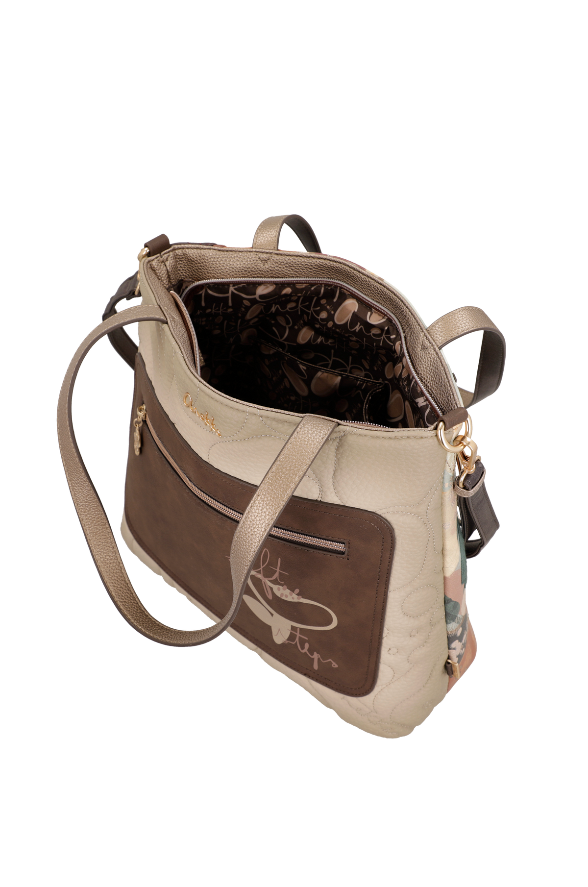 Bolso de hombro cuadrado Blossom de Anekke