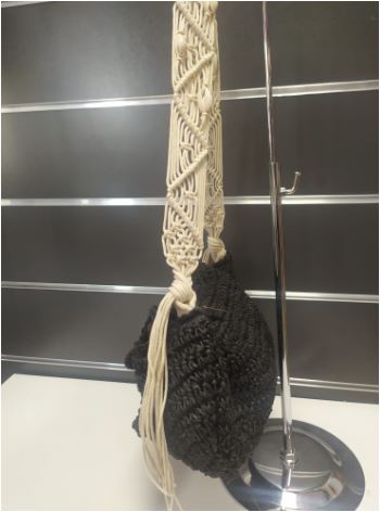 Bolso de rafia de Kbas