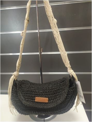 Bolso de rafia de Kbas