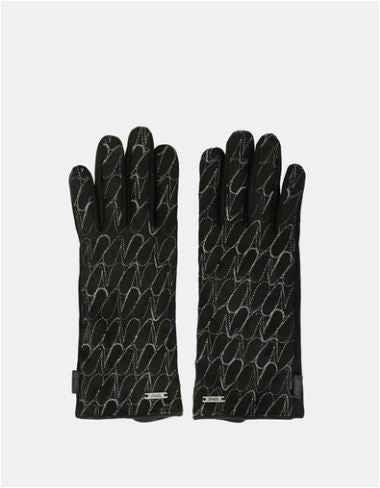 Guantes negro logo Anekke