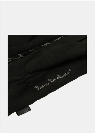 Guantes negro logo Anekke
