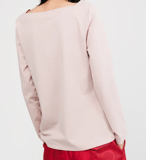 Camiseta manga larga rosa de Anekke