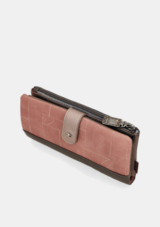 Billetero grande flexible RFID Mademoiselle de Anekke