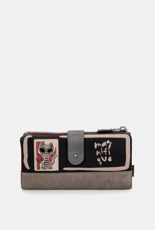 Billetero grande flexible RFID Parisian de Anekke
