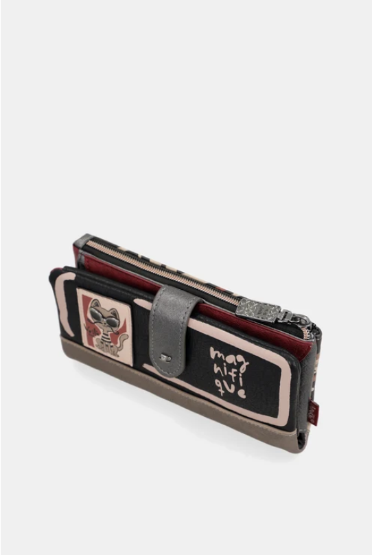 Billetero grande flexible RFID Parisian de Anekke